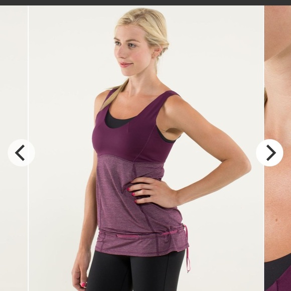 Lululemon athletica hustle and bustle tank! - Picture 3 of 10